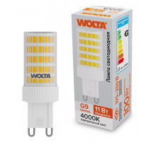 Светодиодная лампа WOLTA 11Вт 4000K G9 кукуруза матовая WSTD-JCD-11W4KG9-C