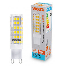 Светодиодная лампа WOLTA 7Вт 6500K G9 кукуруза матовая WSTD-JCD-7W6KG9-C