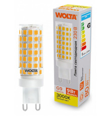 Светодиодная лампа WOLTA 11Вт 3000K G9 кукуруза матовая WSTD-JCD-11W3KG9-C