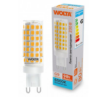 Светодиодная лампа WOLTA 9Вт 6500K G9 кукуруза матовая WSTD-JCD-9W6KG9-C