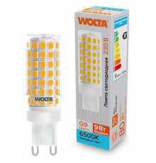 Светодиодная лампа WOLTA 9Вт 6500K G9 кукуруза матовая WSTD-JCD-9W6KG9-C