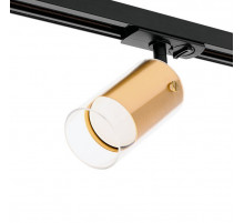 Трековый однофазный светильник Wolta Oro WTL-GU10/07G