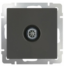 ТВ-розетка Werkel проходная серо-коричневый WL07-TV-2W 4690389073502