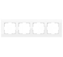 Рамка Werkel Favorit на 4 поста белый WL01-Frame-04 4690389061233