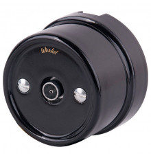 ТВ розетка Werkel Retro черная WL18-02-05 4690389100819