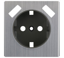 Лицевая панель Werkel розетки USB глянцевый никель WL02-USB-CP 4690389100413