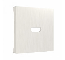 Накладка Werkel для розетки HDMI перламутровый рифленый WL13-HDMI-CP 4690389124297