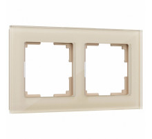 Рамка на 2 поста Werkel Favorit шампань W0021111 4690389159596