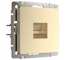 Розетка Werkel Ethernet RJ-45 шампань W1181011 4690389157479