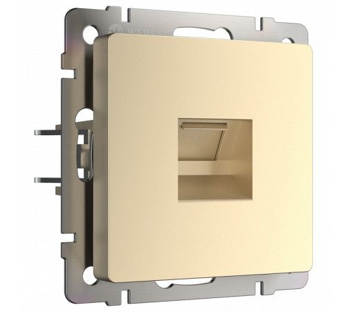 Розетка Werkel Ethernet RJ-45 шампань W1181011 4690389157479