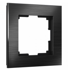 Рамка Werkel Aluminium на 1 пост черный алюминий W0011708 4690389157981