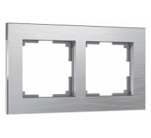 Рамка на 2 поста Werkel Aluminium алюминий W0021706 4690389158032