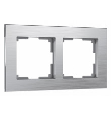 Рамка на 2 поста Werkel Aluminium алюминий W0021706 4690389158032