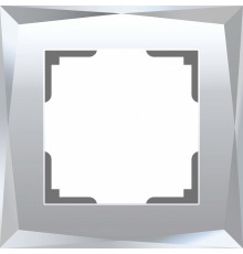 Рамка на 1 пост Werkel Diamant зеркальный W0011220 4690389158803