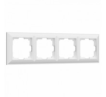 Рамка на 4 поста Werkel Fiore белый W0042201 4690389160424