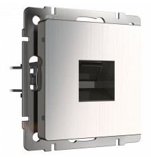 Розетка Ethernet RJ-45 Werkel глянцевый никель W1181002 4690389158247