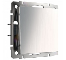 Выключатель одноклавишный Werkel глянцевый никель W1110002 4690389157585