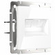 Розетка двойная Ethernet RJ-45 Werkel белый W1181101 4690389155376