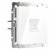 Телефонная розетка RJ-11 Werkel белый W1182001 4690389155383