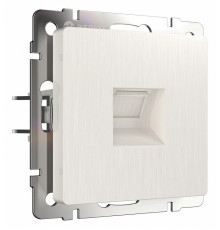 Розетка Werkel Ethernet RJ-45 перламутровый рифленый W1181013 4690389172717