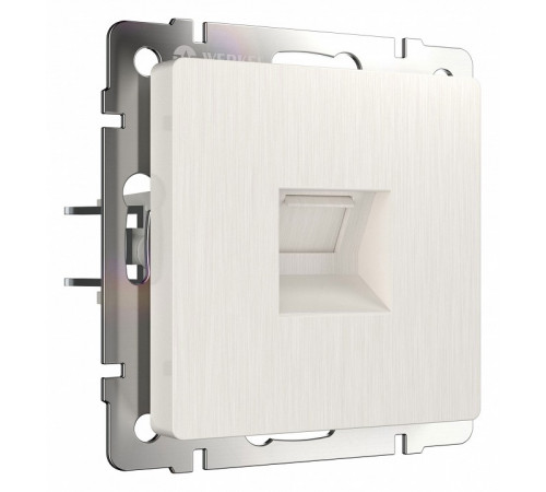 Розетка Werkel Ethernet RJ-45 перламутровый рифленый W1181013 4690389172717 Розетка Werkel Ethernet RJ-45 перламутровый рифленый W1181013 4690389172717
