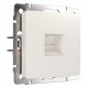 Розетка Werkel Ethernet RJ-45 перламутровый рифленый W1181013 4690389172717