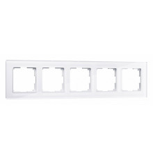 Рамка на 5 постов Werkel Favorit белый W0051101 4690389160080