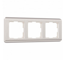 Рамка на 3 поста Werkel Stream перламутровый W0032113 4690389162312