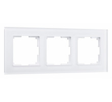 Рамка на 3 поста Werkel Favorit белый матовый W0031105 4690389159763