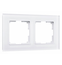 Рамка на 2 поста Werkel Favorit белый матовый W0021105 4690389159572