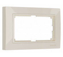 Рамка для двойной розетки Werkel Snabb basic слоновая кость W0082003 4690389161506