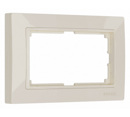 Рамка для двойной розетки Werkel Snabb basic слоновая кость W0082003 4690389161506
