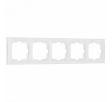 Рамка на 5 постов Werkel Snabb basic белый W0052001 4690389161452