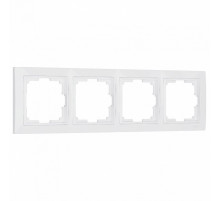 Рамка на 4 поста Werkel Snabb basic белый W0042001 4690389161414