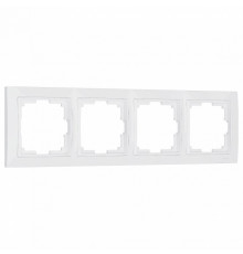 Рамка на 4 поста Werkel Snabb basic белый W0042001 4690389161414