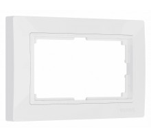 Рамка для двойной розетки Werkel Snabb basic белый W0082001 4690389161490