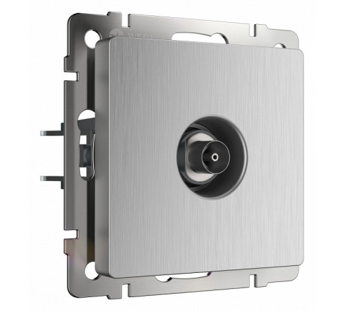 ТВ-розетка оконечная Werkel cеребряный рифленый W1183009 4690389159909 ТВ-розетка оконечная Werkel cеребряный рифленый W1183009 4690389159909