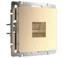 Розетка Ethernet RJ-45 Werkel шампань рифленый W1181010 4690389160608