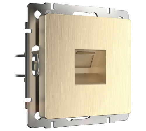 Розетка Ethernet RJ-45 Werkel шампань рифленый W1181010 4690389160608 Розетка Ethernet RJ-45 Werkel шампань рифленый W1181010 4690389160608