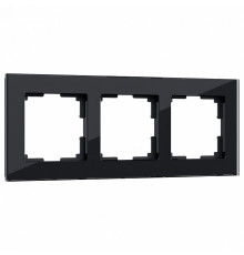 Рамка Werkel Favorit на 3 поста черный W0031108 4690389159787