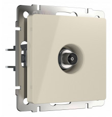 ТВ-розетка проходная Werkel (слоновая кость) W1184003 4690389155819