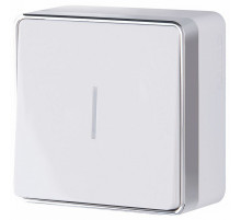 Выключатель одноклавишный с подсветкой Werkel Gallant белый W5010101 4690389163791