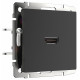 Розетка HDMI Werkel черный матовый 4690389157066 W1186008 a051601