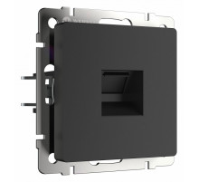 Телефонная розетка RJ-11 Werkel черный матовый W1182008 4690389156960 a051604