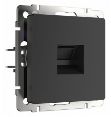 Телефонная розетка RJ-11 Werkel черный матовый W1182008 4690389156960 a051604