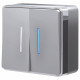 Выключатель двухклавишный с подсветкой Werkel Gallant серебряный W5020106 4690389167119