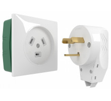 Розетка с вилкой для электроплиты Werkel 4690389170805 W1189201