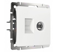 Розетка ТВ+Ethernet Werkel 4690389174414 W1181301
