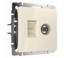 Розетка ТВ+Ethernet Werkel 4690389174476 W1181303