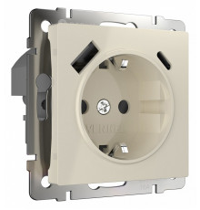 Розетка Werkel с быстрой зарядкой USB Type A+С слоновая кость W1171703 4690389176425